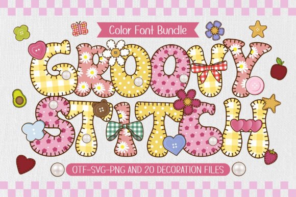 Groovy Stitch Font