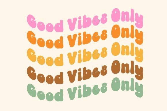Groovy Style Font preview 3