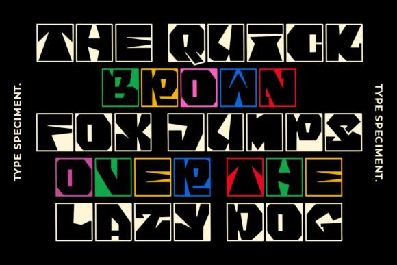Groovy Texbox Font preview 2