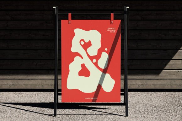 Groovy Volcano Font preview 3