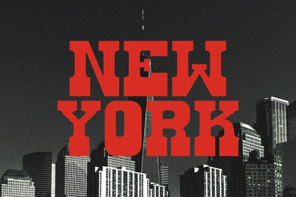 Groovy Western Font preview 3