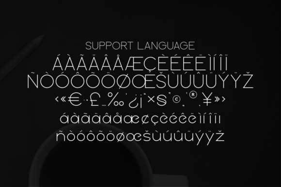 Grostick Font preview 4