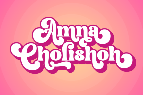 Groter Retro Font preview 4