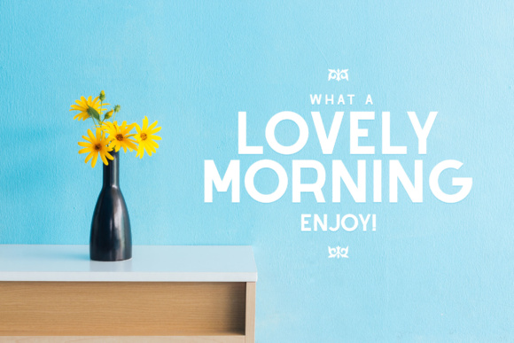 Alyssum Font preview 2