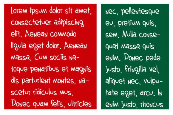Grudge Font preview 4