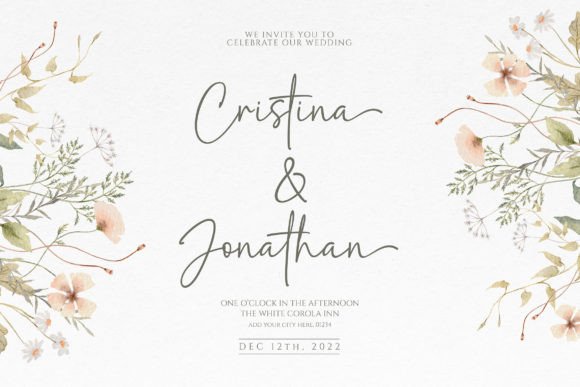 Ashley Southine Font preview 4