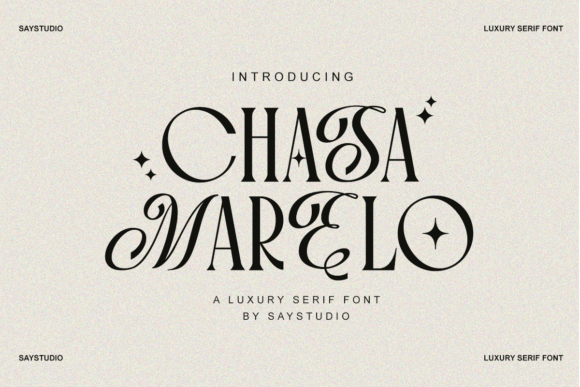 Chasa Marelo Font