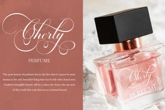 Blissful Font preview 4