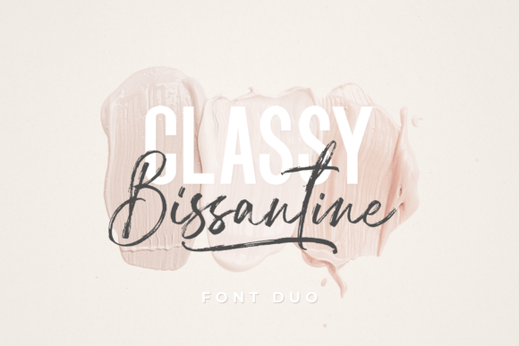 Classy Bissantine Duo Font