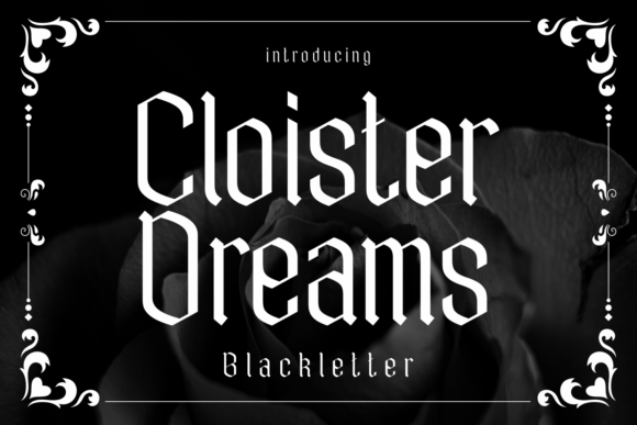 Cloister Dreams Font