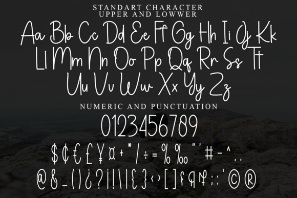 Ashley Southline Font preview 3