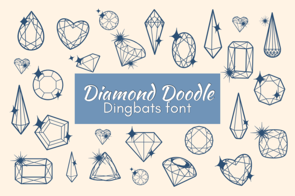 Diamond Doodle Font