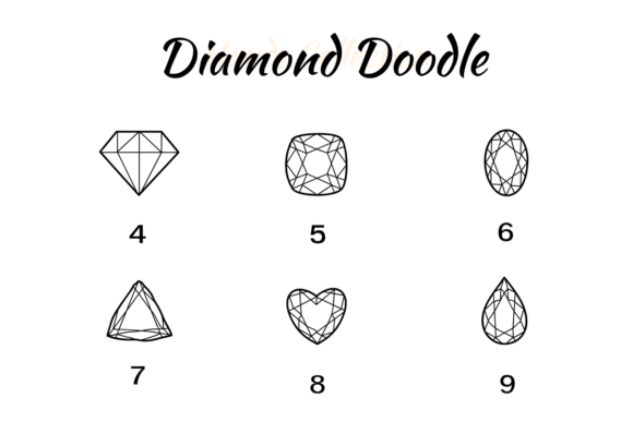Diamond Doodle Font preview 4