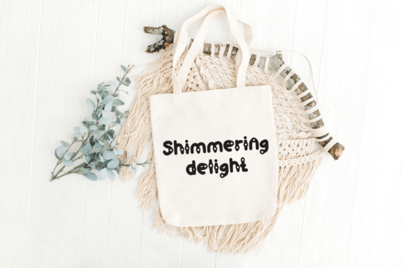 Glitter Grass Font preview 2