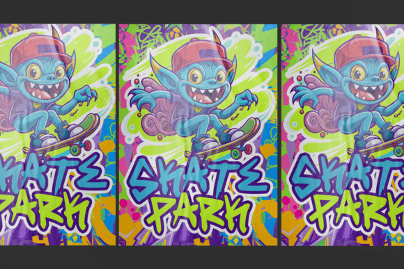 Graffon Font preview 3