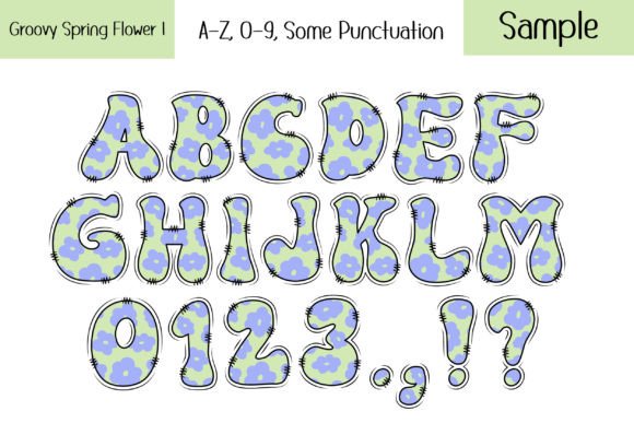 Groovy Spring Font preview 3