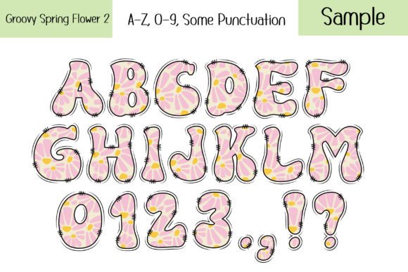 Groovy Spring Font preview 4