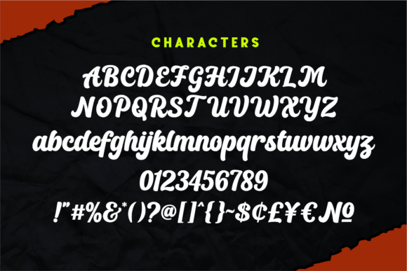 Ashton Royal Font preview 3