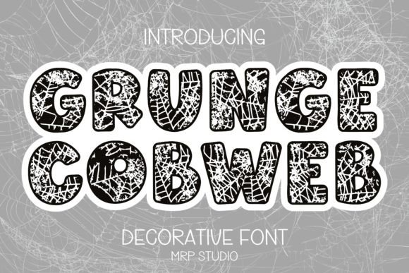 Grunge Cobweb Font