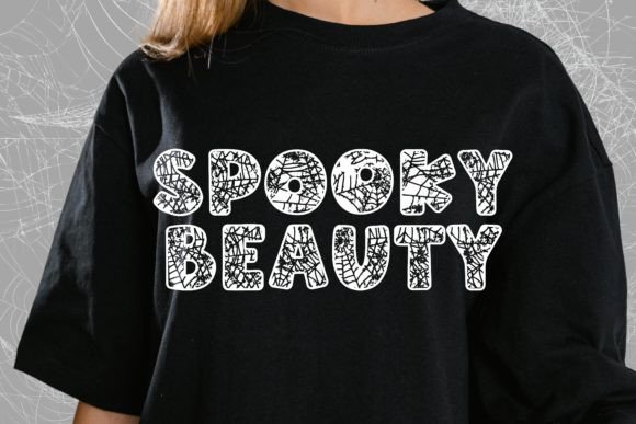 Grunge Cobweb Font preview 3
