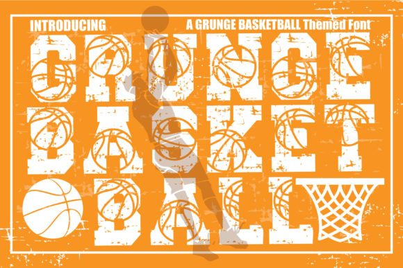 Grunge Basketball Font