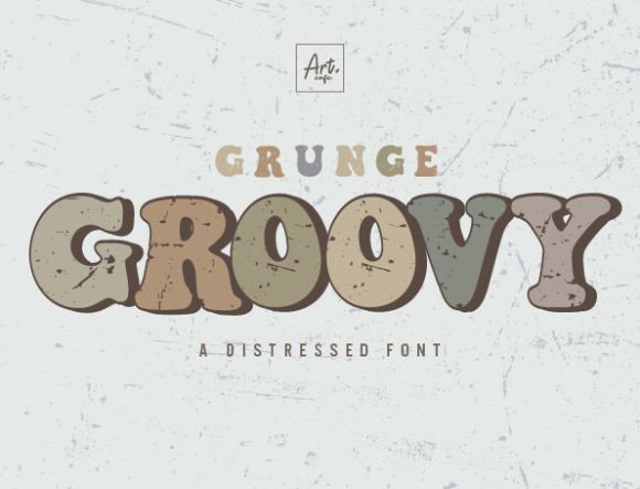 Grunge Groovy Font