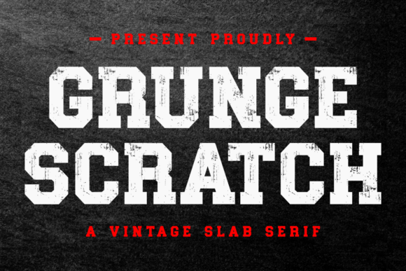 Grunge Scratch Font