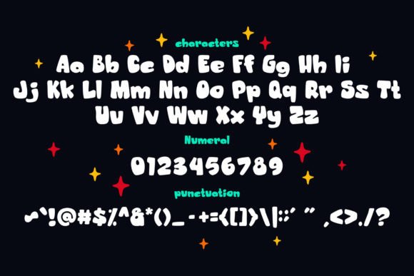 Grvs Boon Retro Bubble Display Font preview 3