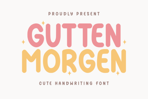 Gutten Morgen Font