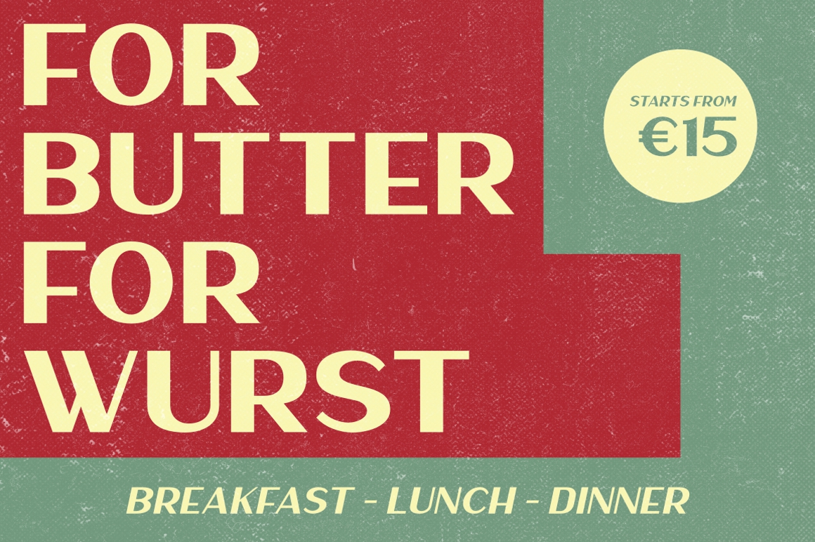 Haarlem Sans Font preview 2
