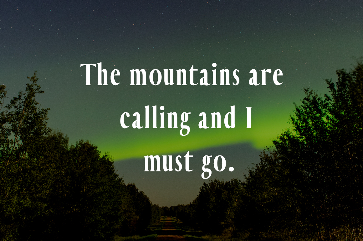 Hadwin Font preview 4