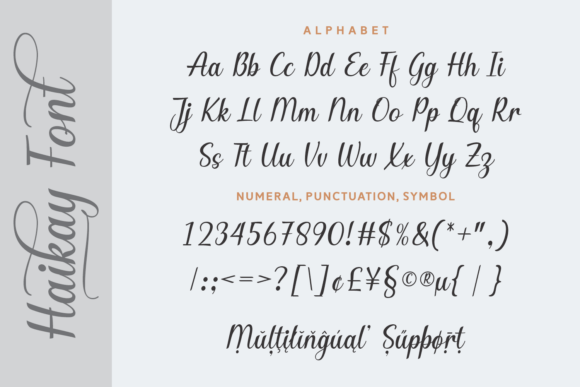 Haikay Font preview 4
