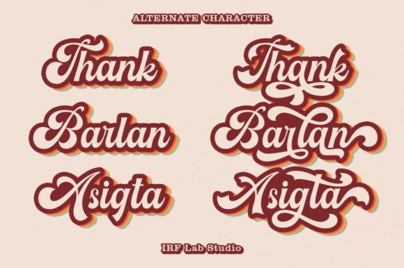 Asilyina Ragvina Font preview 4