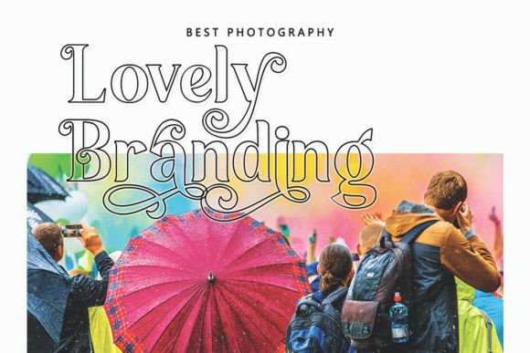 Hailey Santia Font preview 4