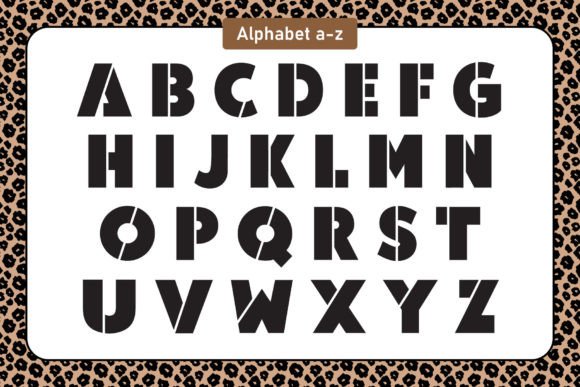 Half Leopard Font preview 3