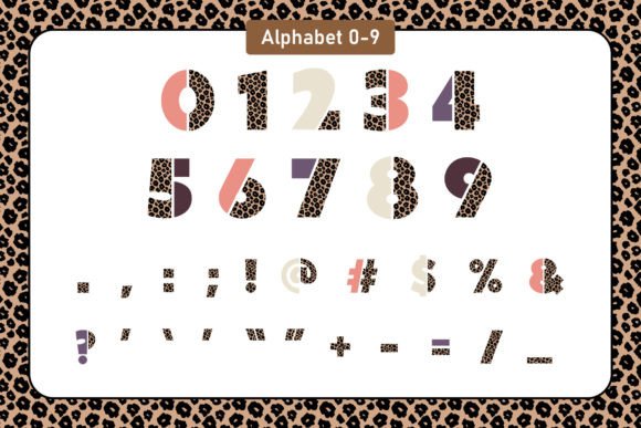 Half Leopard Font preview 4