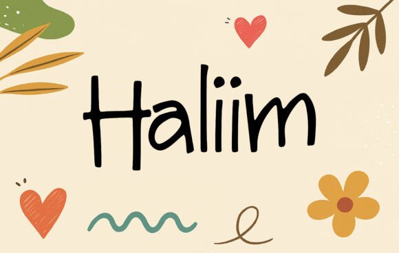 Haliim Font preview 2
