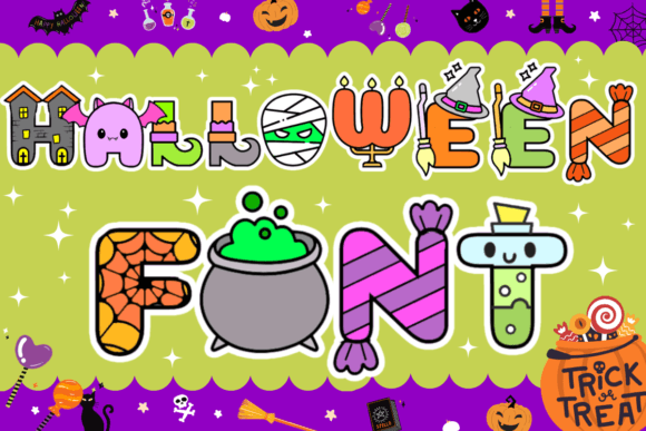 Halloween Font preview 2