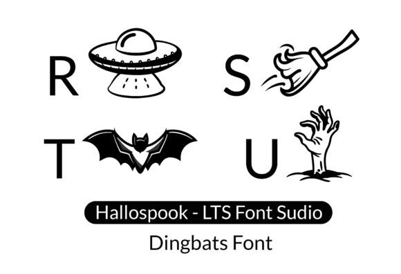 Hallospook Font preview 4