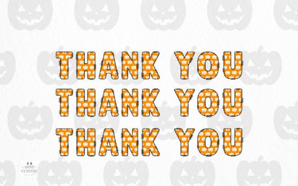 Halloween Army Pumpkin Font preview 4