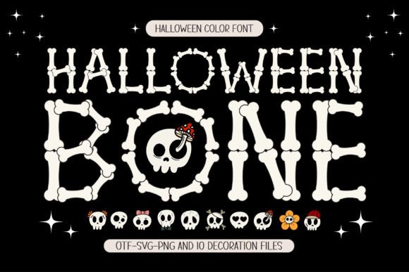 Halloween Bone Font