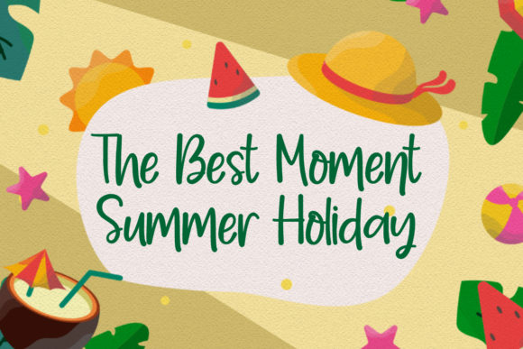 Aloha Summer Font preview 4