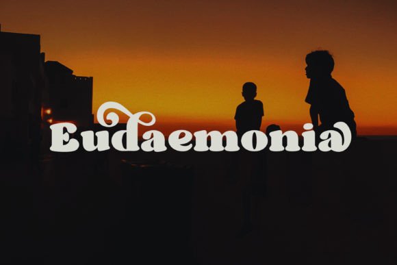Black Orange Font preview 4