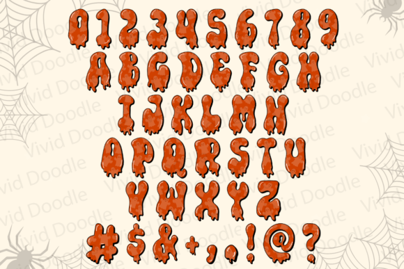 Halloween Ghost Font preview 2