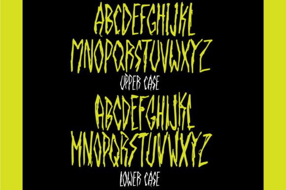 Halloween Ghouls Font preview 2