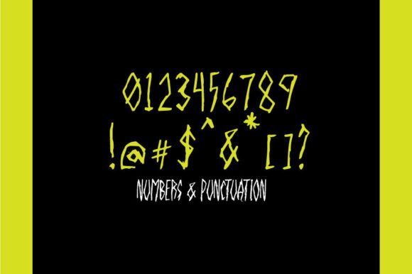 Halloween Ghouls Font preview 3
