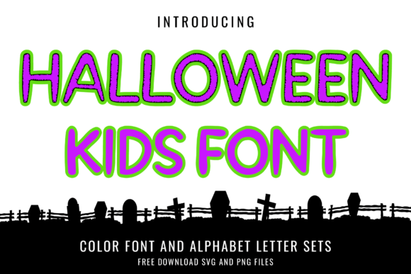 Halloween Kids Font