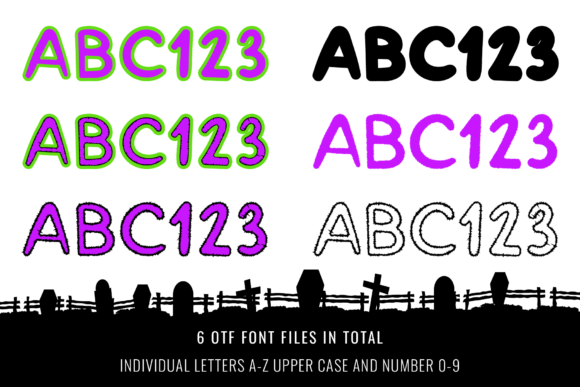 Halloween Kids Font preview 2