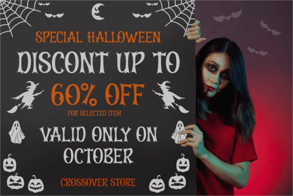Halloween Nightmare Font preview 4