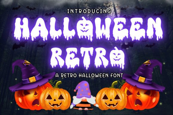 Halloween Retro Font